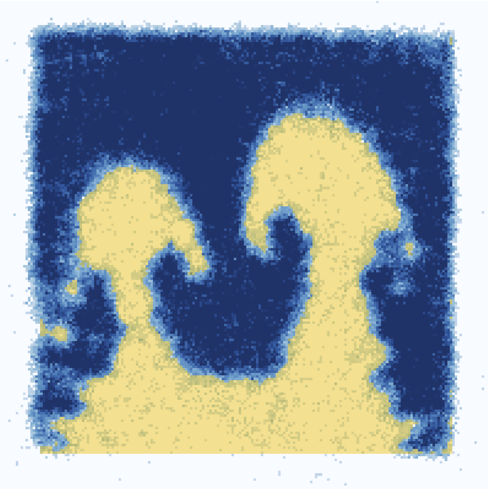 The Rayleigh-Taylor instability in a binary quantum fluid